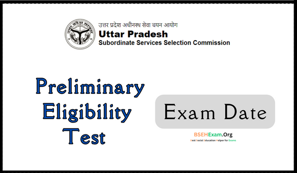 UPSSSC PET Exam Date