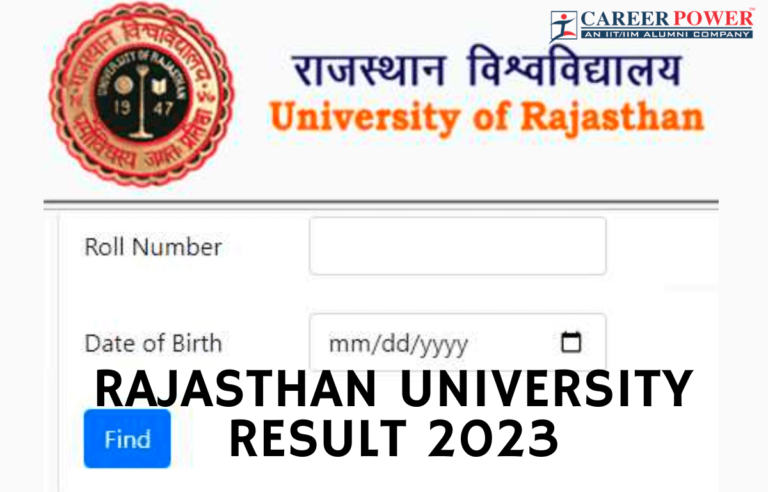 Uniraj Result 2023 Available, University of Rajasthan MA 1st and 3rd Semester Results Link