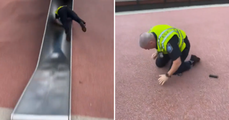 Viral Video Fallout: Boston Police Officer’s Ride Down Children’s Slide Captures Public Attention