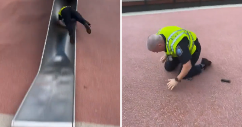 Viral Video Fallout: Boston Police Officer's Ride Down Children's Slide Captures Public Attention