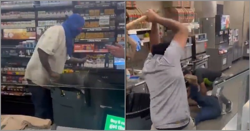 Viral Video: Sikh Man Catches Robber Red-handed Then Thrashes Him At A Store In The US