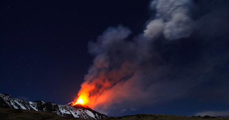 Volcanic Chaos: Mount Etna's Eruption Forces Closure Of Catania Airport In Sicily