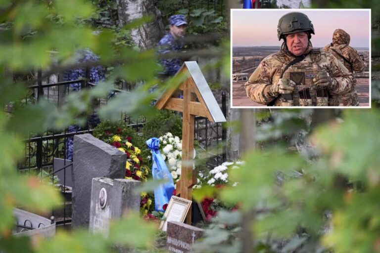 Wagner Group rebel Yevgeny Prigozhin buried in private ceremony in St. Petersburg: Russian media