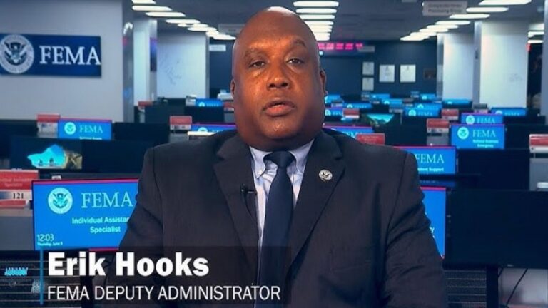 Erik Hooks Military Arrests FEMA Director