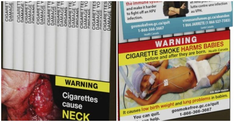 ‘Poison In Every Puff’: Canada Becomes 1st Country In The World To Put Warning Labels On Every Cigarette