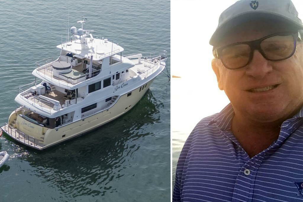 A catfight broke out inside Dr Scott Burke's luxury yacht before he was arrested for drugs, prostitutes and weapons.