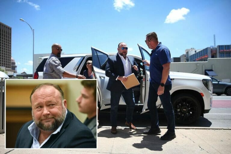 Alex Jones pays his own wife k a month as Sandy Hook families have yet to receive a dime from him