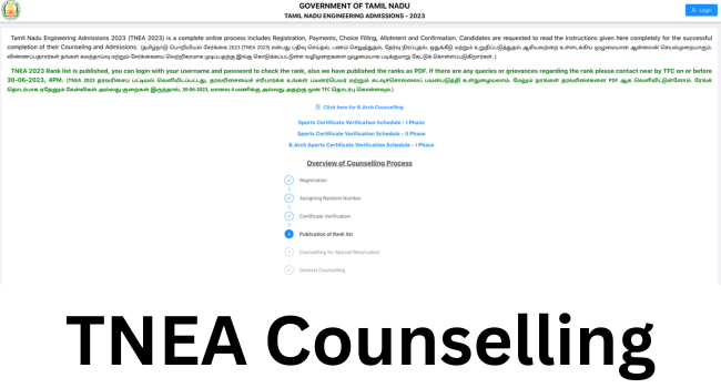 TNEA Counselling