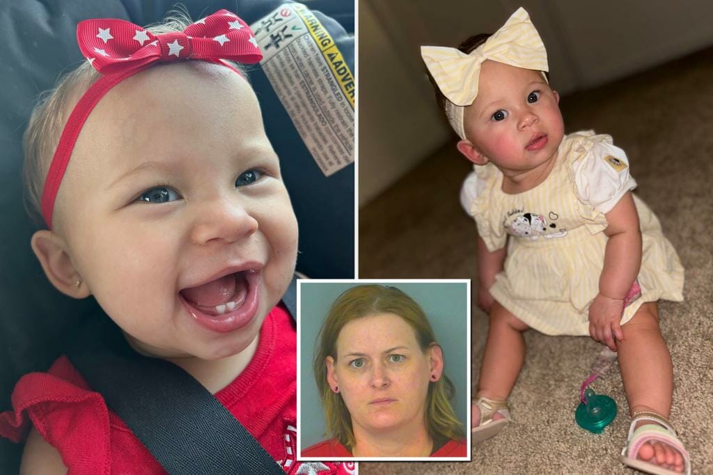 Baby dies after 6 hours in hot car;  the babysitter put her in a garbage bag: police