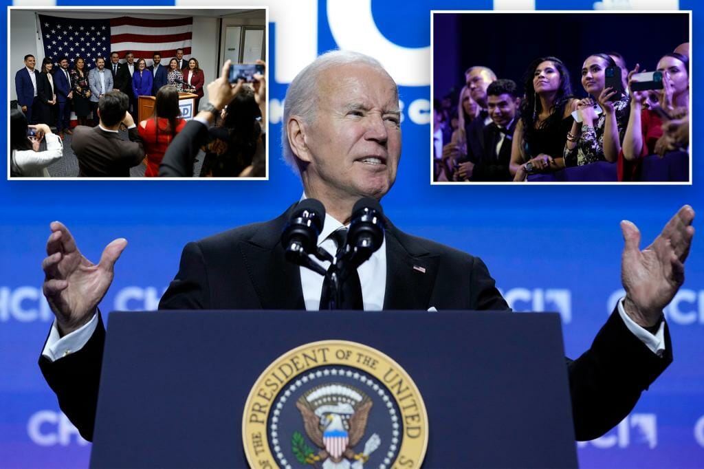 Biden Praises 'Congressional Black Caucus' During Address to Congressional Hispanic Caucus in President's Latest Mistake