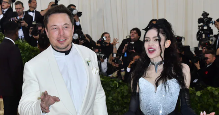 Biography claims that Elon Musk has a ‘secret’ third child with singer Grimes and his son Techno Mechanicus