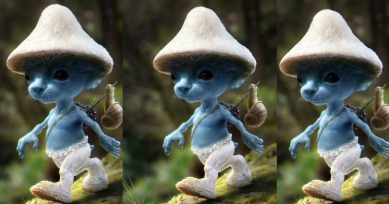 Blue Smurf Cat Memes Are All Over The Internet, Here's Everything You Need To Know