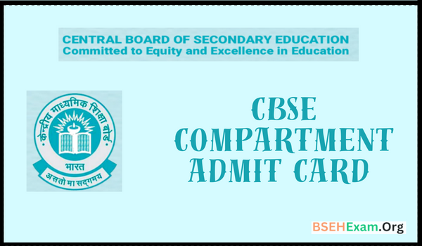 CBSE Compartment Admit Card