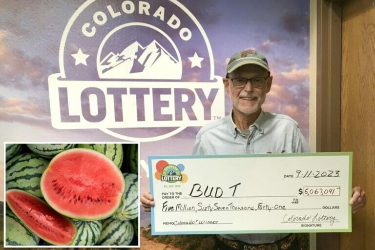 Colorado Man Wins  Million Lottery Jackpot and Buys Watermelon: ‘It Must Be a Mistake’