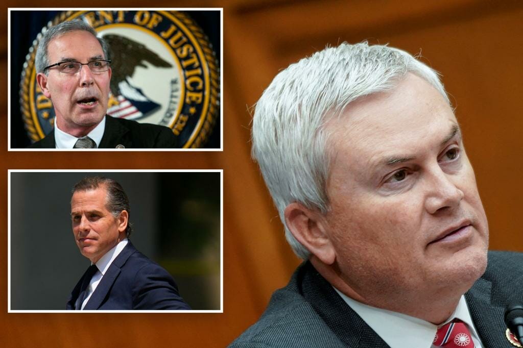 Comer warns that Hunter Biden's special counsel could try to "sneak something" into a new indictment