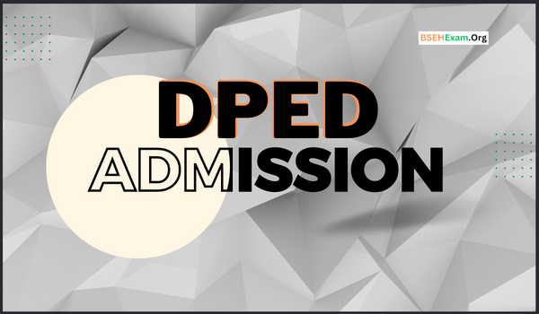DPED Admission