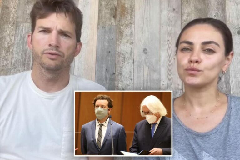 Danny Masterson’s victim slams Ashton Kutcher and Mila Kunis’ ‘insulting’ apology video for supporting rapist