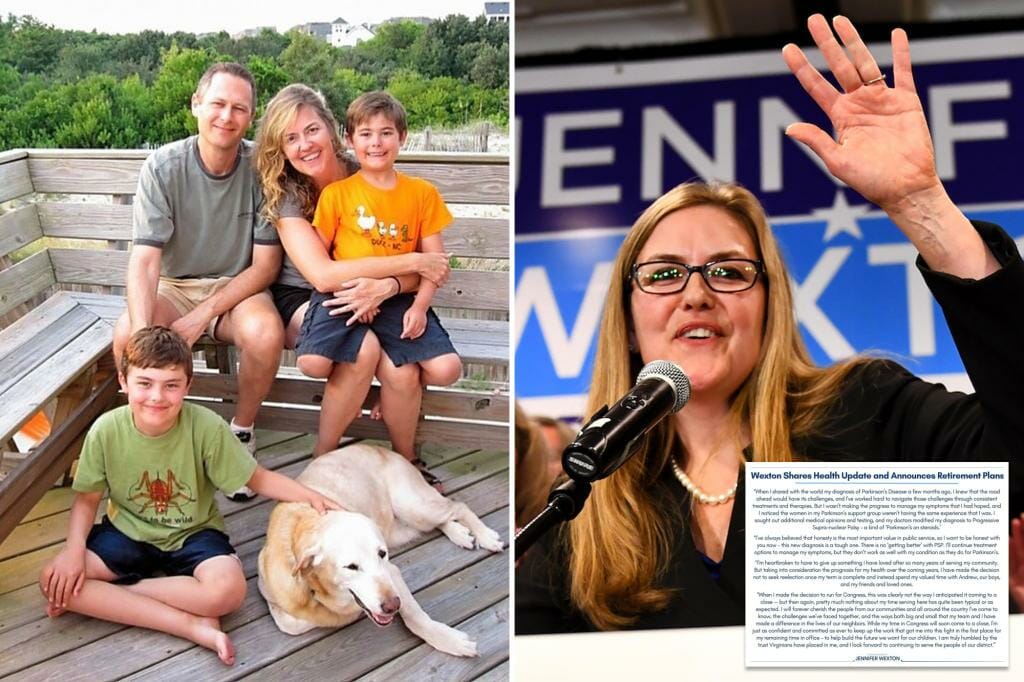 Democratic Representative Jennifer Wexton will not run again after diagnosis: "There is no improvement"