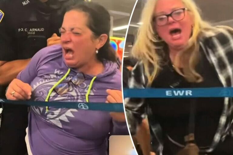 Drunk sisters throw tantrum after being told they couldn’t board Aer Lingus flight to Ireland: video