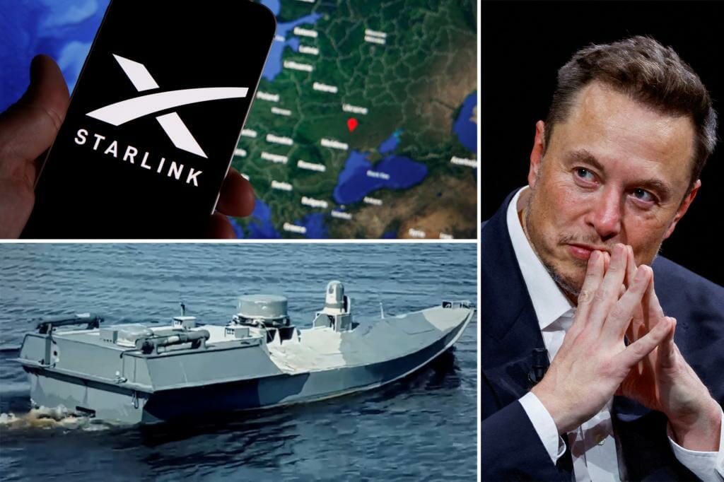Elon Musk derailed Ukraine counter-offensive and shut down Starlink network to prevent 'mini-Pearl Harbor,' book claims