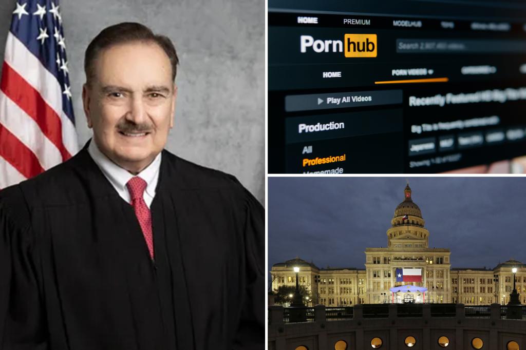 Federal judge strikes down Texas porn website age verification law