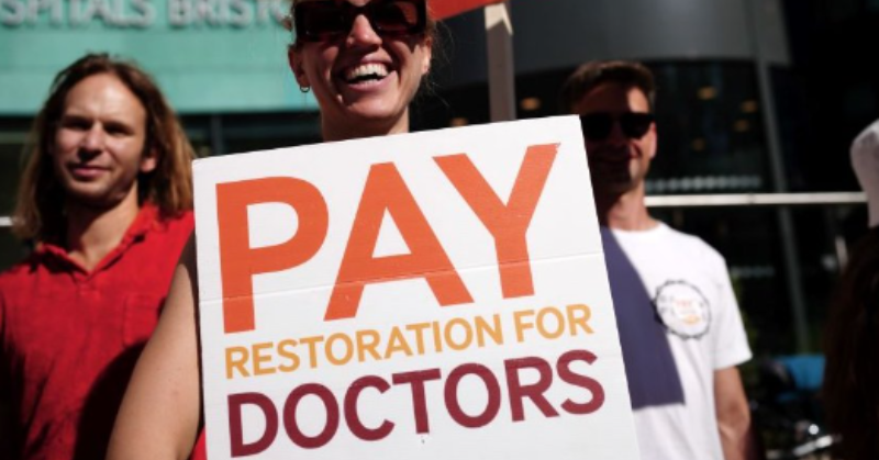 Here's everything you need to know about the UK's double doctors' strike