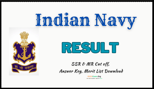 Indian Navy Result