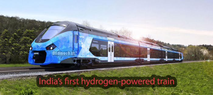 India’s first hydrogen-powered train