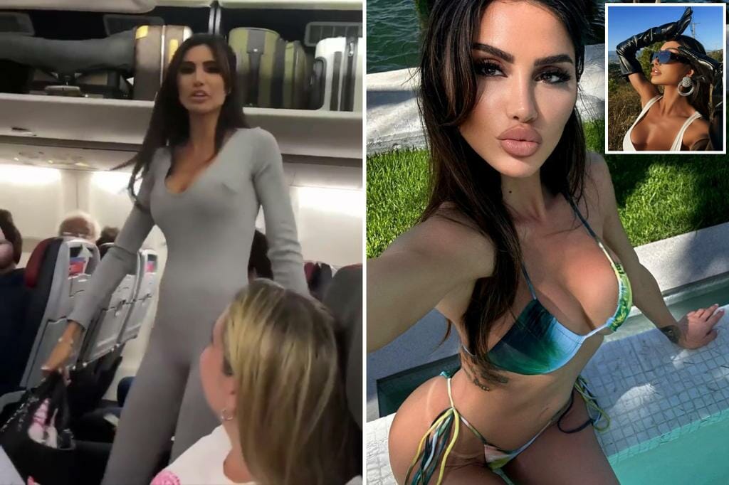 'Instagram famous' model in plane crash says she left to avoid knocking out 'fuck' seatmate