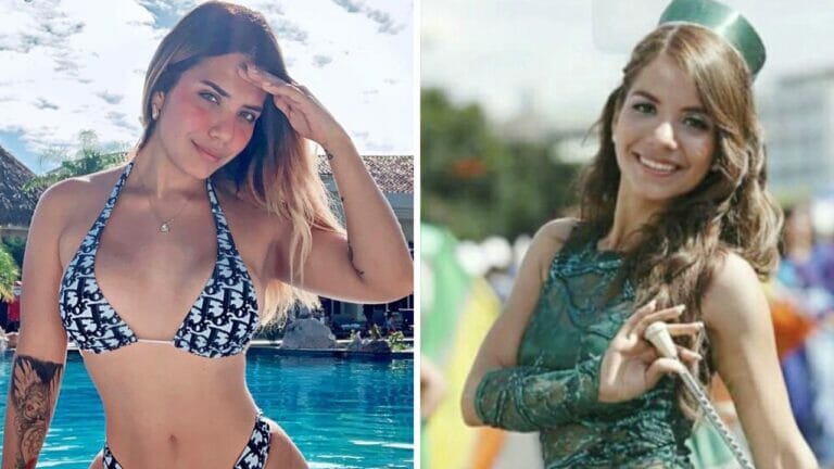 Jennifer Funes before: This is what the Honduran influencer looked like during her time as a palillona