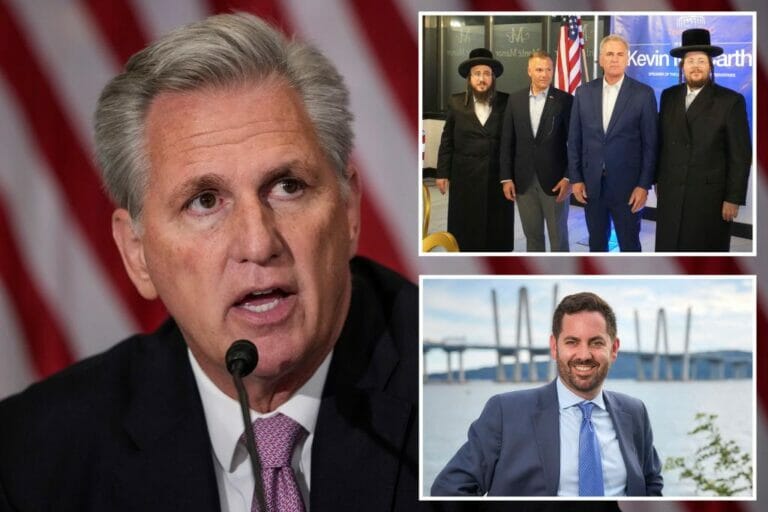 Kevin McCarthy Courts Upstate New York Orthodox Jews in Bid to Save House Majority