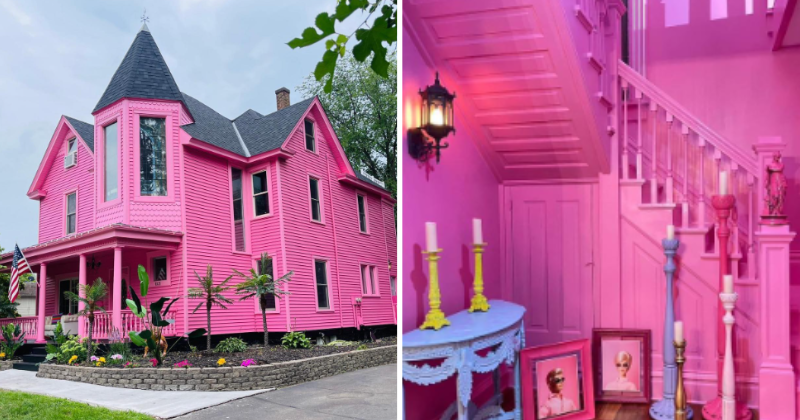Like Pepto Bismol: Pink Victorian house in Wisconsin confounds the internet and hits the market for Rs 9 crore