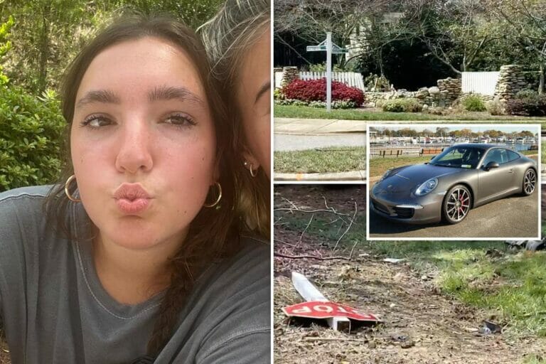 Lowe’s executive’s 16-year-old daughter dies after crashing her Porsche into a tree