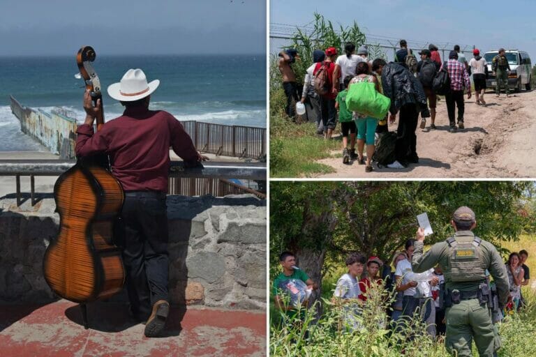 Mexican families detained at the border almost triple, with 10.3 thousand captured in one month