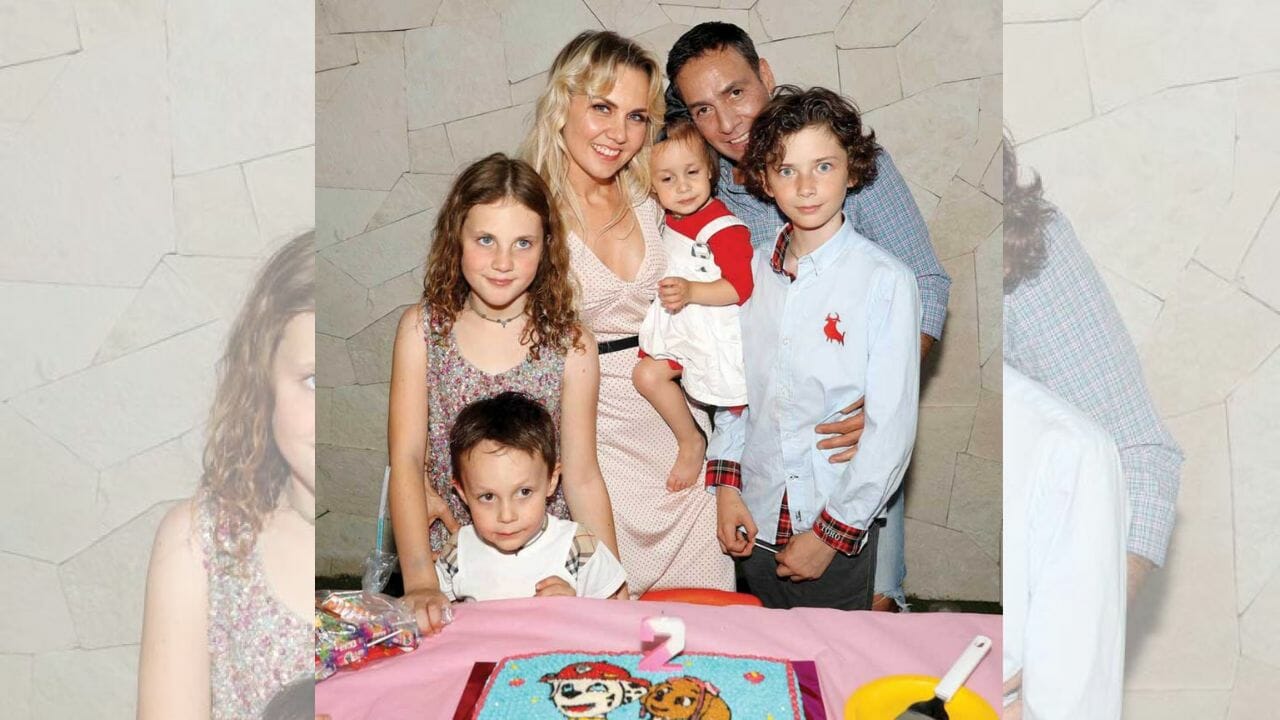 La actriz mexicana Michelle Vieth es madre de cuatro hijos, Leandro, Michelle, Christian y Selika, fruto de dos relaciones diferentes.