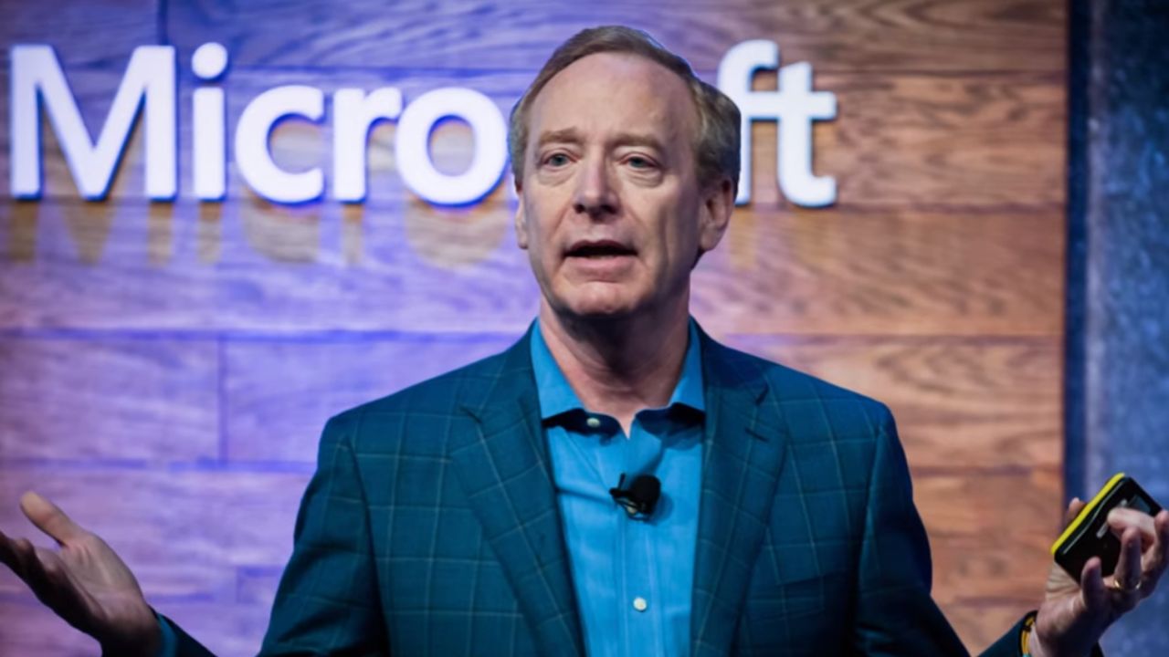 Microsoft president says AI needs human control to avoid being weaponized