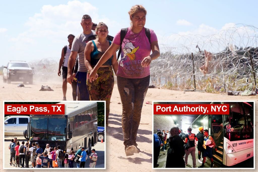 Migrant buses leave Texas for New York even though the city is full, as the siege continues to hit the Big Apple