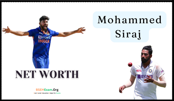 Mohammed Siraj Net Worth, Age, Biography, Height, Family, Career ...