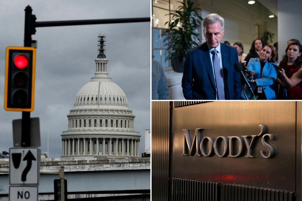 Moody's Warns Government Shutdown Bad for U.S. Credit, One Month After Fitch Downgrade