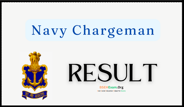 Navy Chargeman Result
