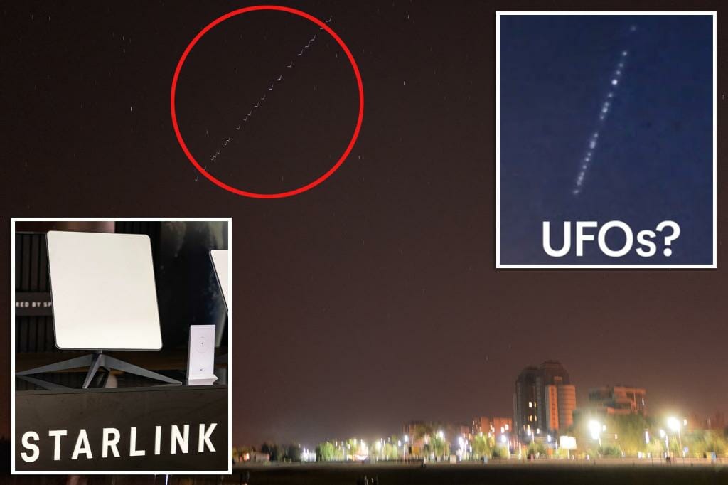 New Jersey UFO scare turns out to be Elon Musk's Starlink satellite launch