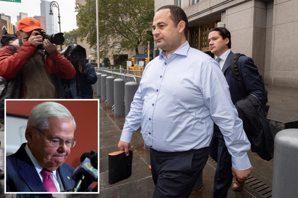 New Jersey businessman accused of bribing Senator Bob Menéndez claims they are not friends and pleads not guilty