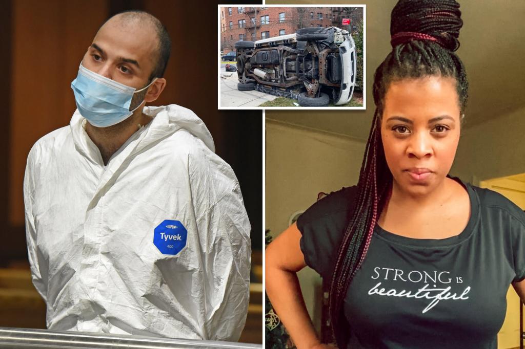 New York father pleads guilty to attempted murder after running over his wife with their children in the car before stabbing her: 'Horrible brutality'