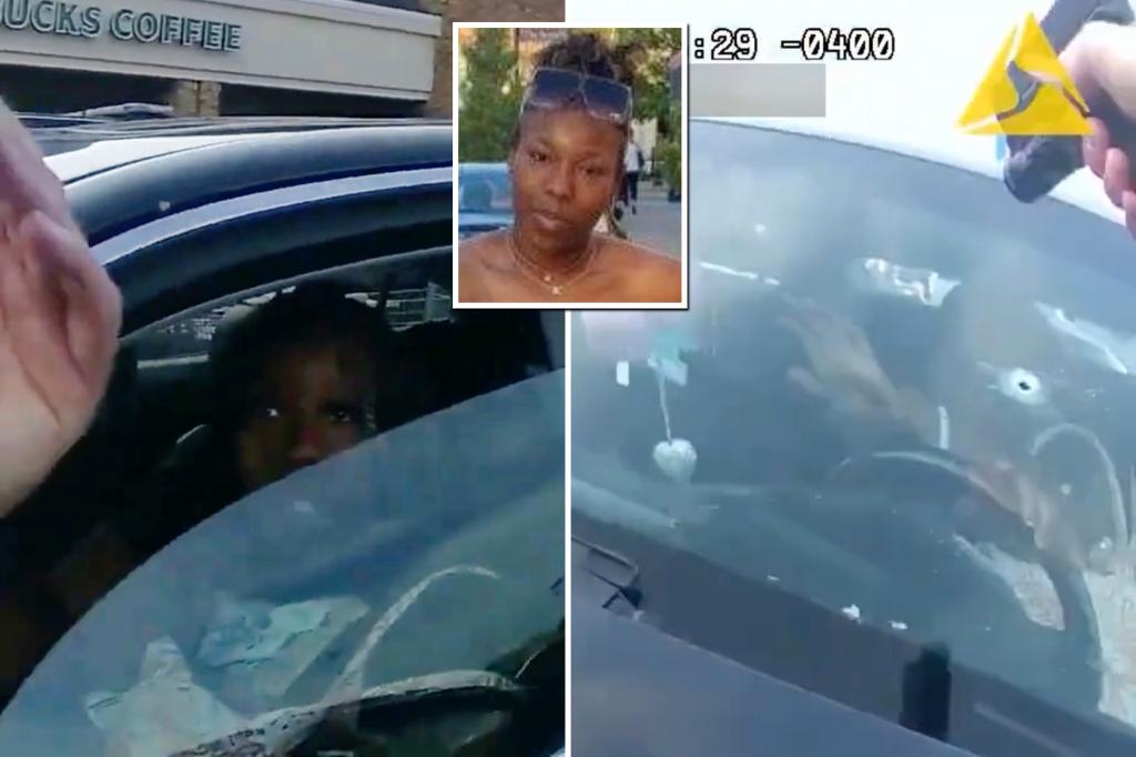Ohio police release body camera video of officer shooting and killing pregnant driver Ta'Kiya Young after she refused to get out of her car