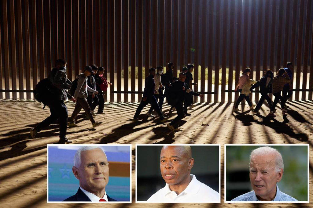 Pence praises New York Mayor Adams for criticizing Biden over migrant crisis