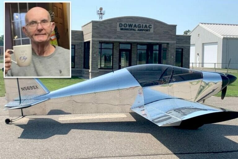 Pilot, 82, disappears in homemade plane after taking off from Michigan airport on a ‘routine flight’: cops