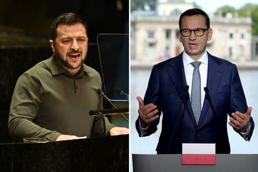 Polish PM tells Zelensky to never 'insult Poles again' after causing drama with grain comment