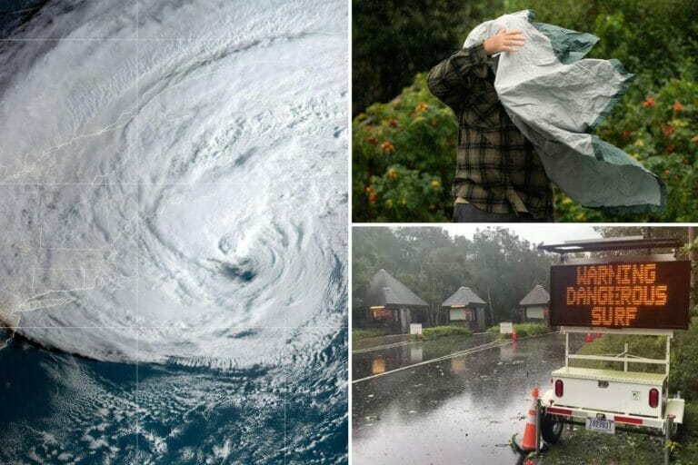 Post-tropical Cyclone Lee brings ‘pretty impressive’ 93 mph winds as it moves toward Canada