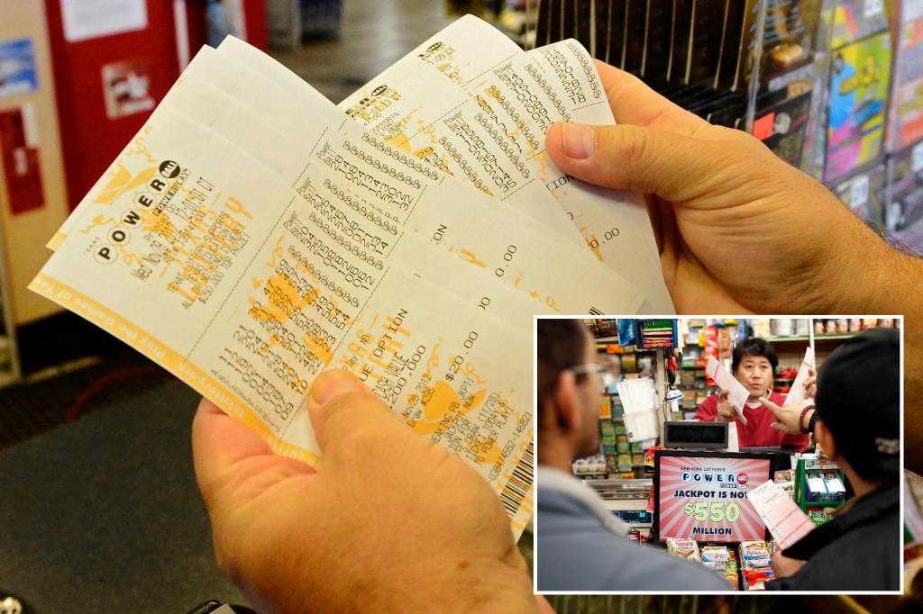 Powerball jackpot rises to $596 million after no tickets matched numbers