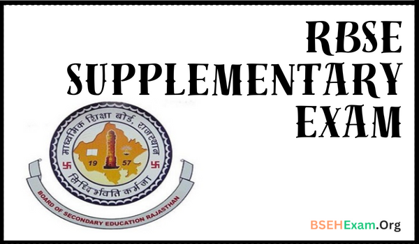 RBSE Supplementary Exam